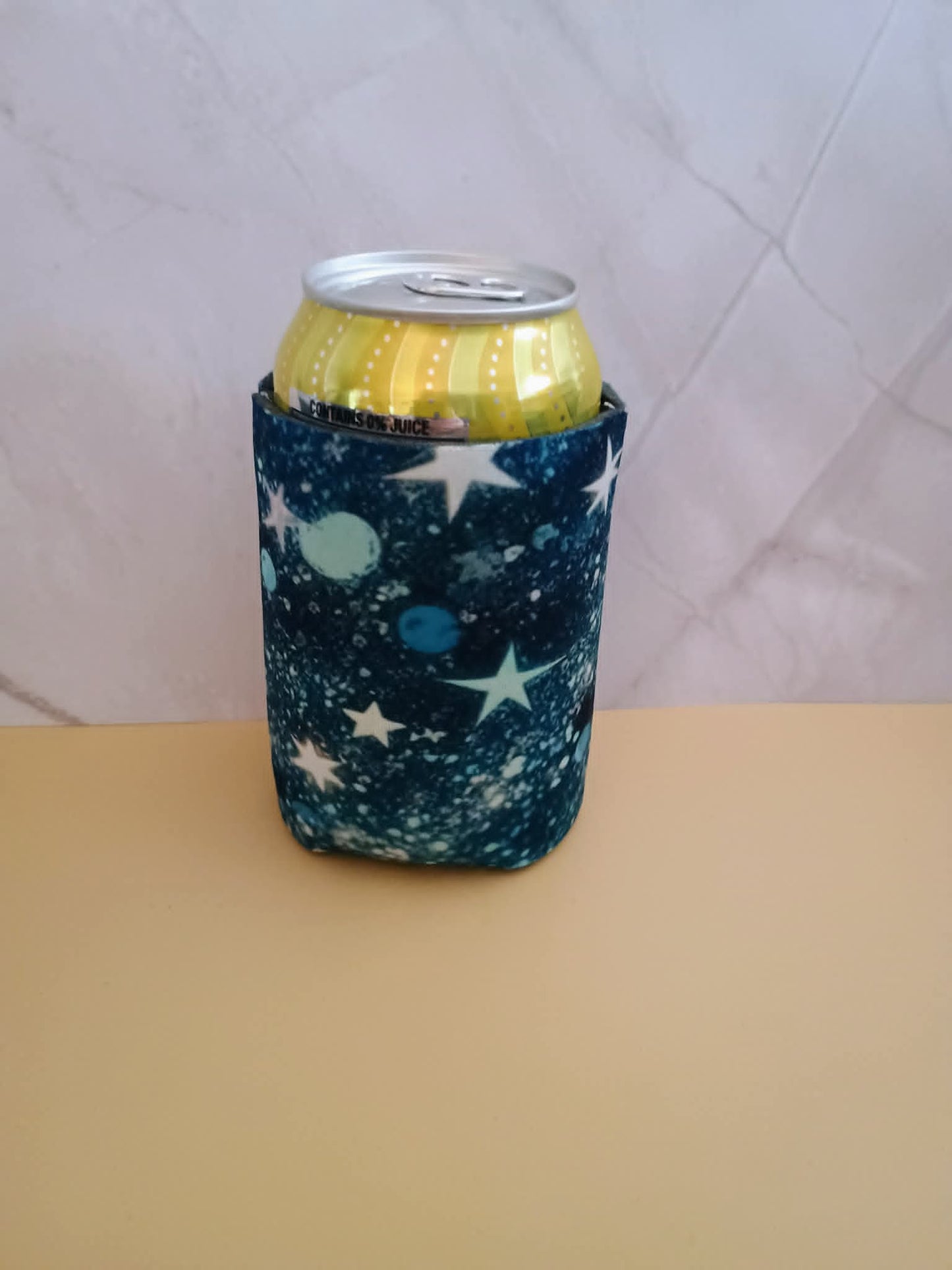 Can koozie~blue with stars