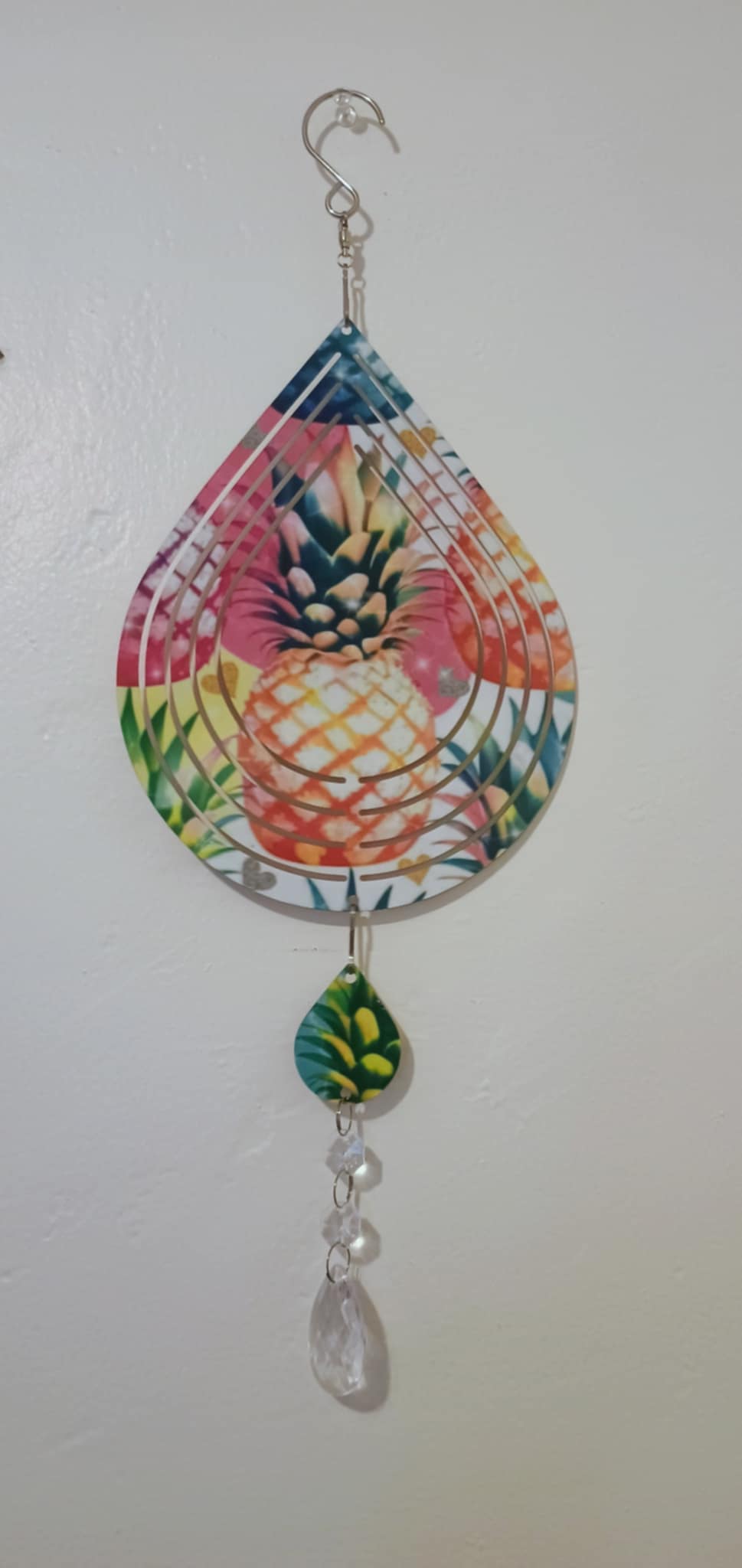 Tear drop wind spinner~ Tropical Pineapple's