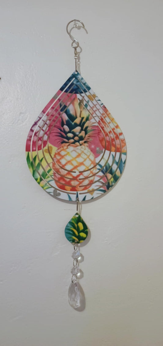 Tear drop wind spinner~ Tropical Pineapple's